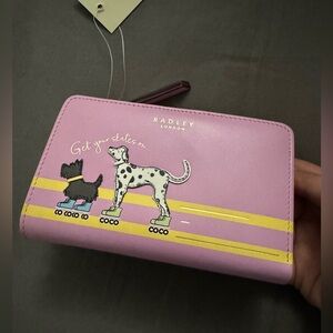 NWT RADLEY LONDON "Get You Skates On" Coin Purse